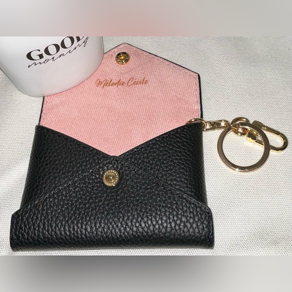 DUYP TOGO Leather-Envelope trip-Clutch Set (3) - BLACK - NEW - Picture 10 of 12